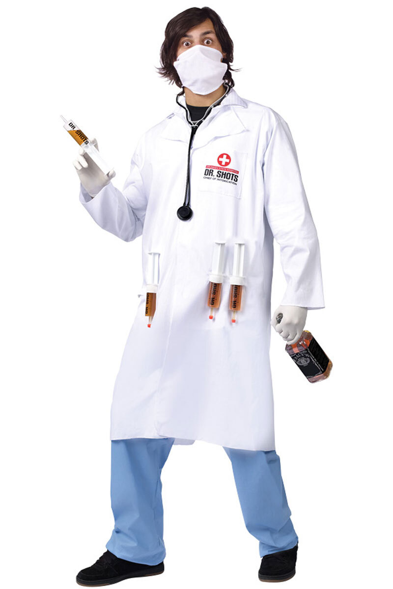 Male Dr. Shots Costume