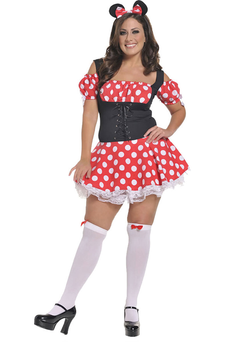 Plus Size Micky's Mistress Costume