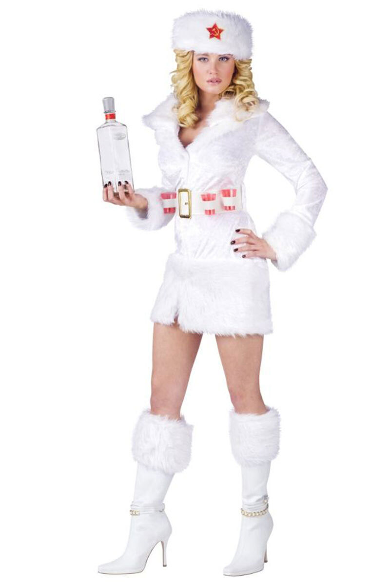 White Russian Adult Costume