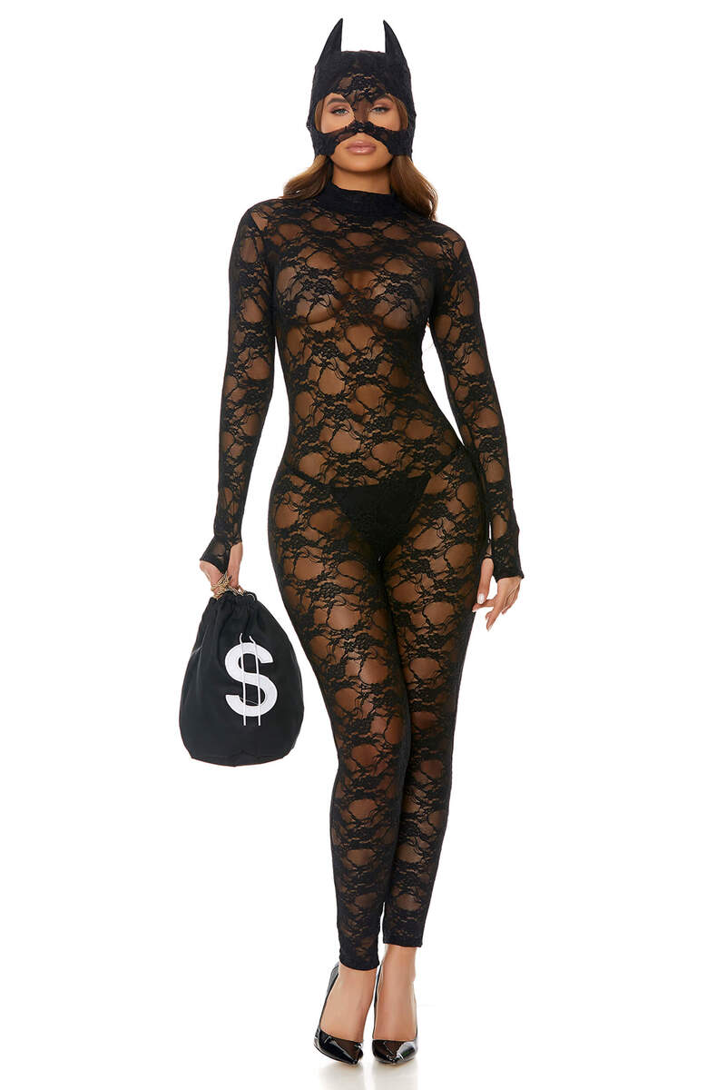 About My Money Sexy Cat Burglar Costume