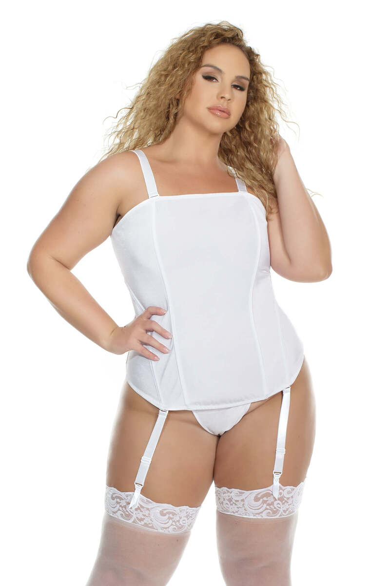 Classic Metal Boned Plus Size Corset