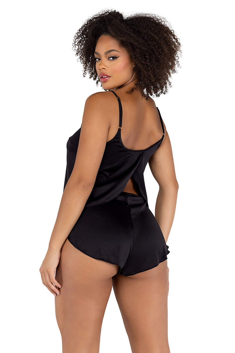 Soft Satin Top & Short Set