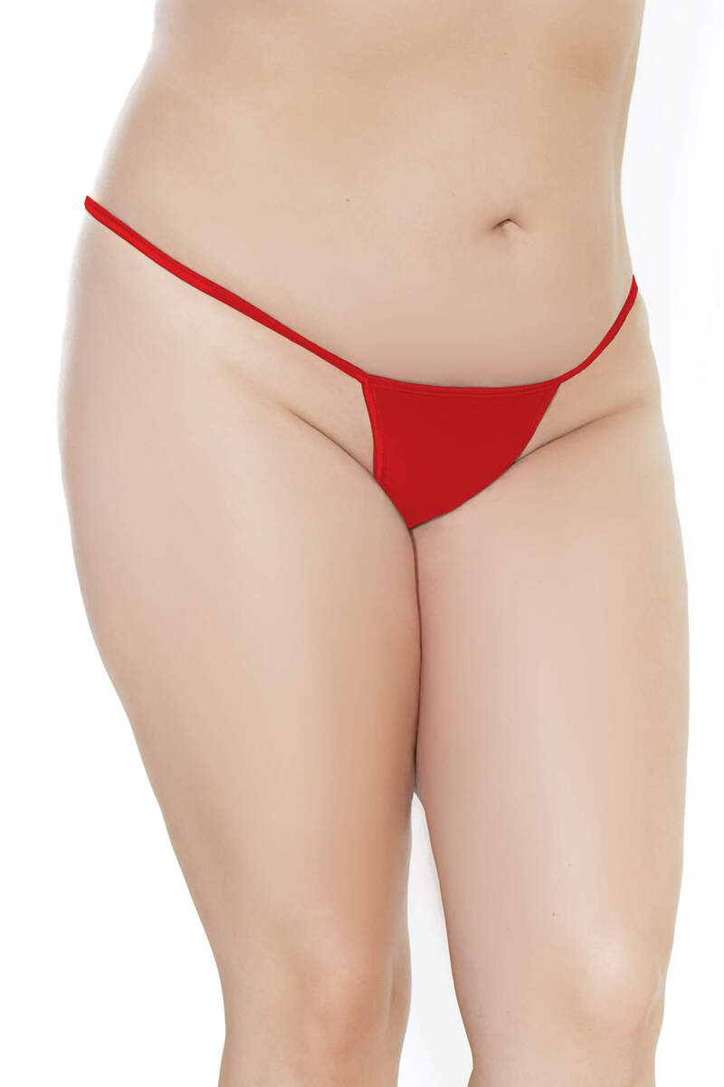 Plus Size Classic G-String Panty