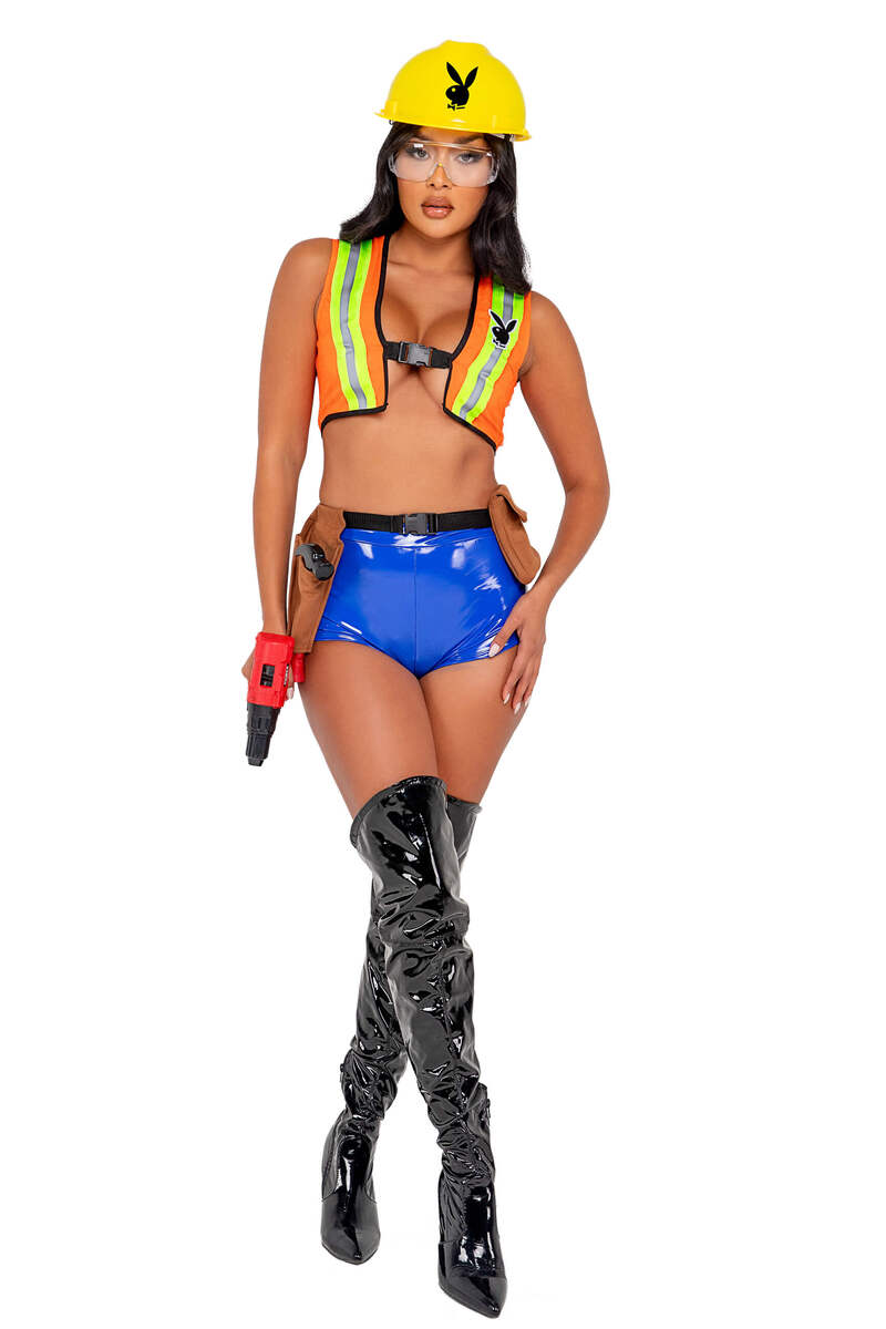 Playboy Construction Cutie Costume