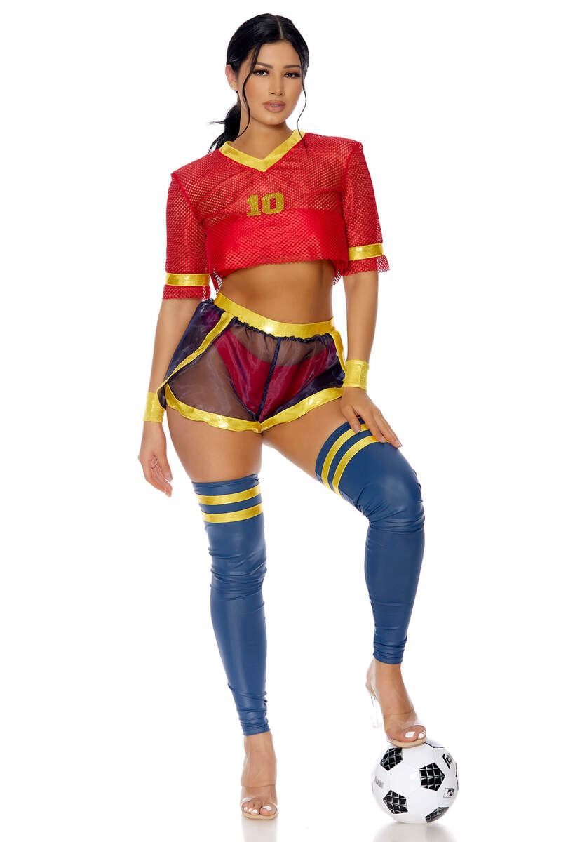 Goals Sexy Soccer Player Costume