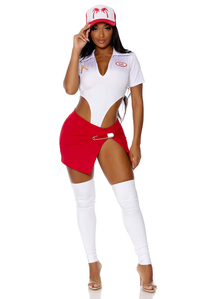 Secret Menu Sexy Fast Food Employee Costume