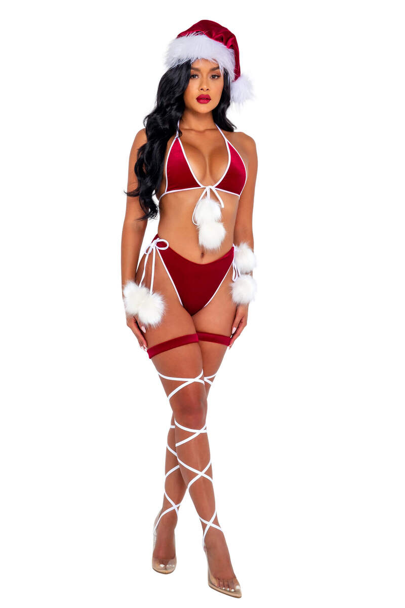 Santa's Holiday Spirit Bikini Set