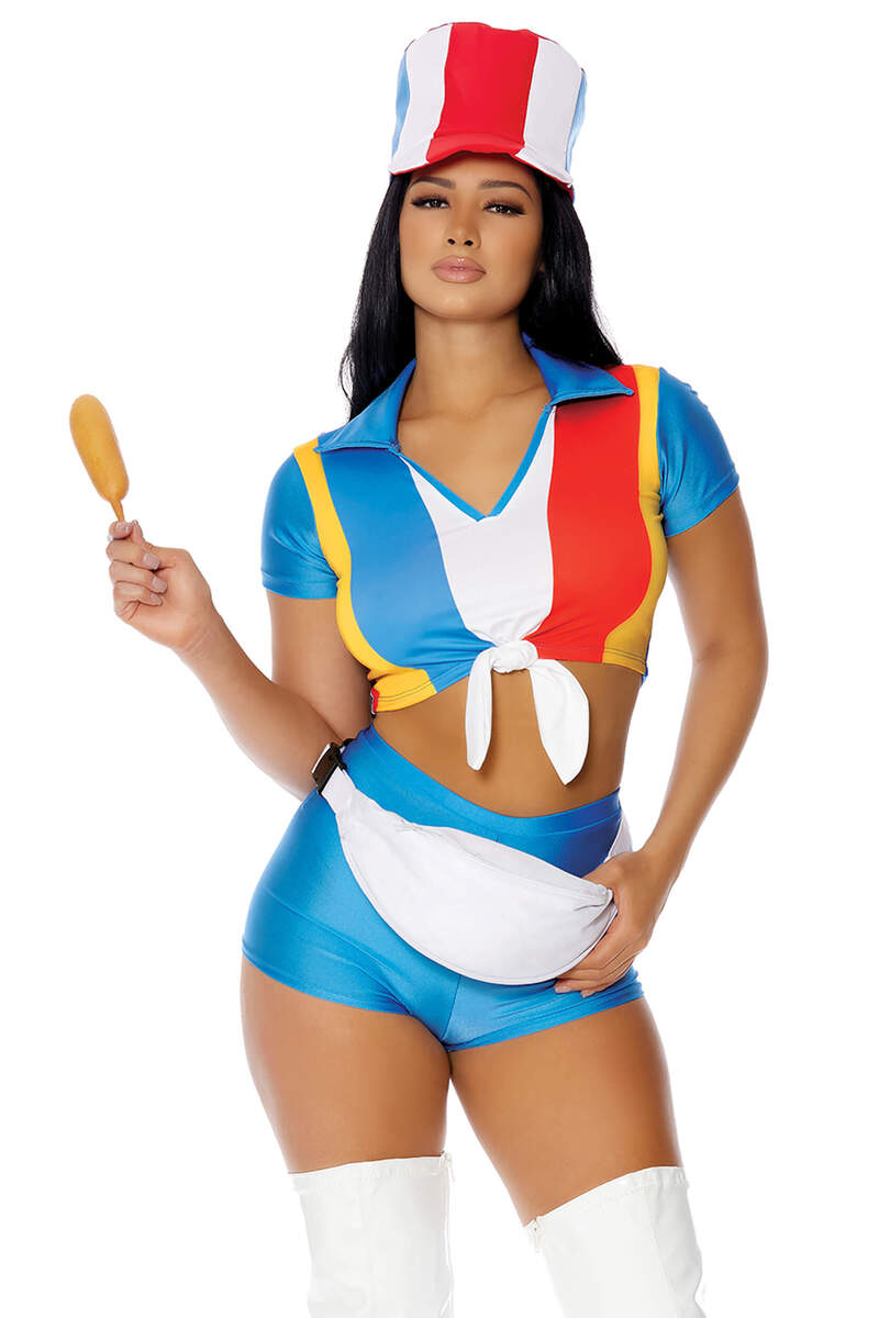 Stick With It Sexy Fast Food Employee Costume
