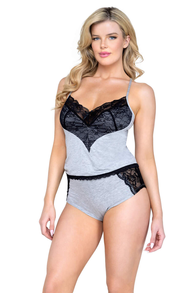 Sweetheart Lace Cami Set