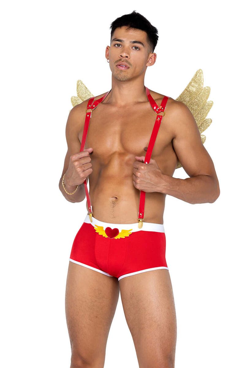 Men's Naughty Cupid Costume Set