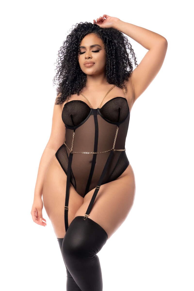 Plus Size Sophisticated Luxury Bodysuit