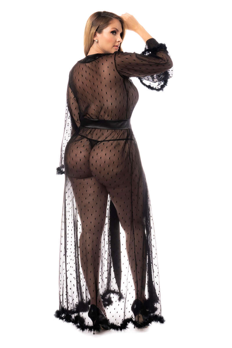 Plus Size Glamorous Appeal Long Robe