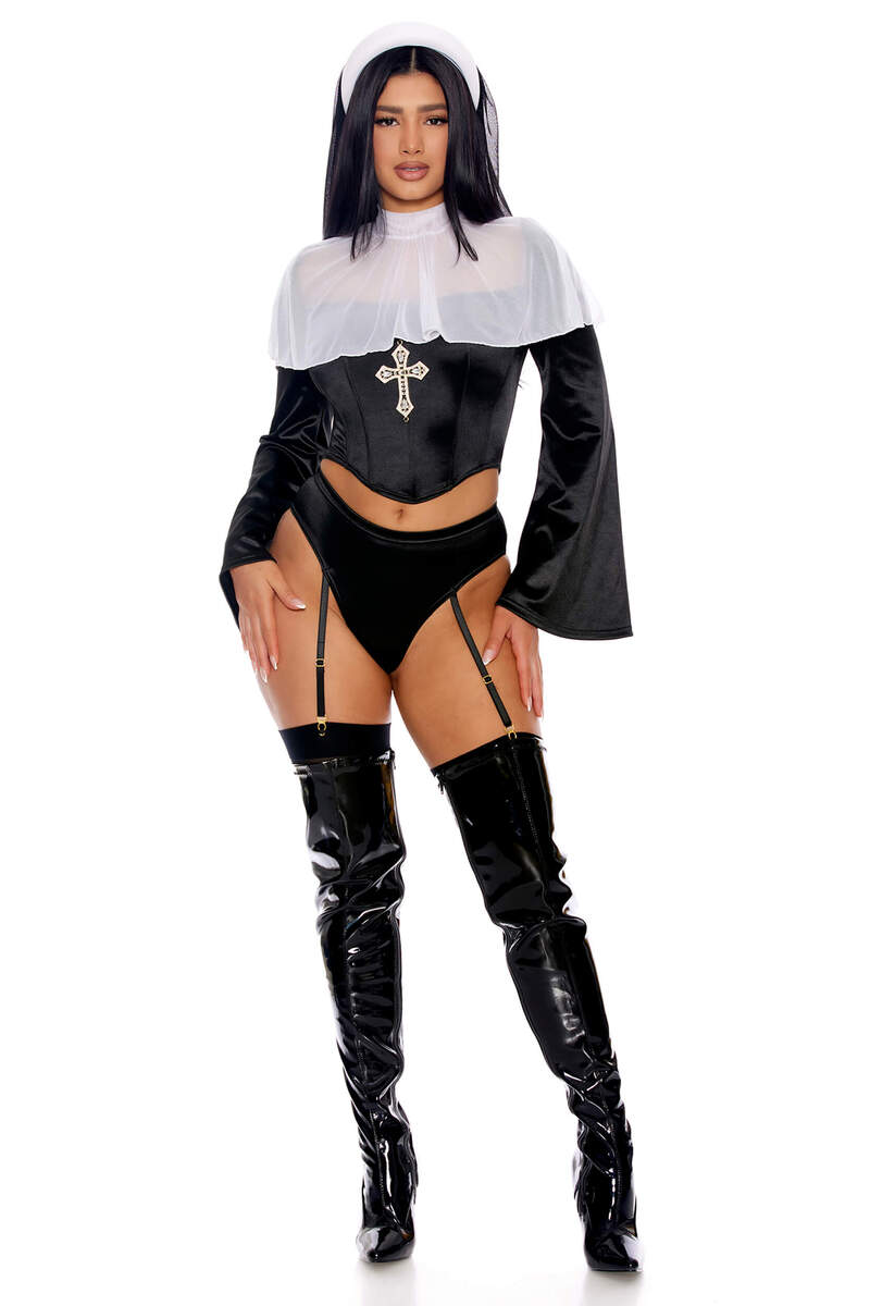 Sexy Nun Costumes | Foxy Lingerie Sexy Nun Costumes | Foxy Lingerie