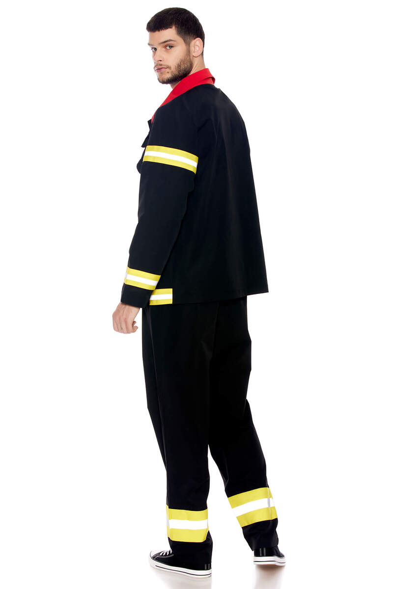 Where's The Fire Men's Firefighter Costume