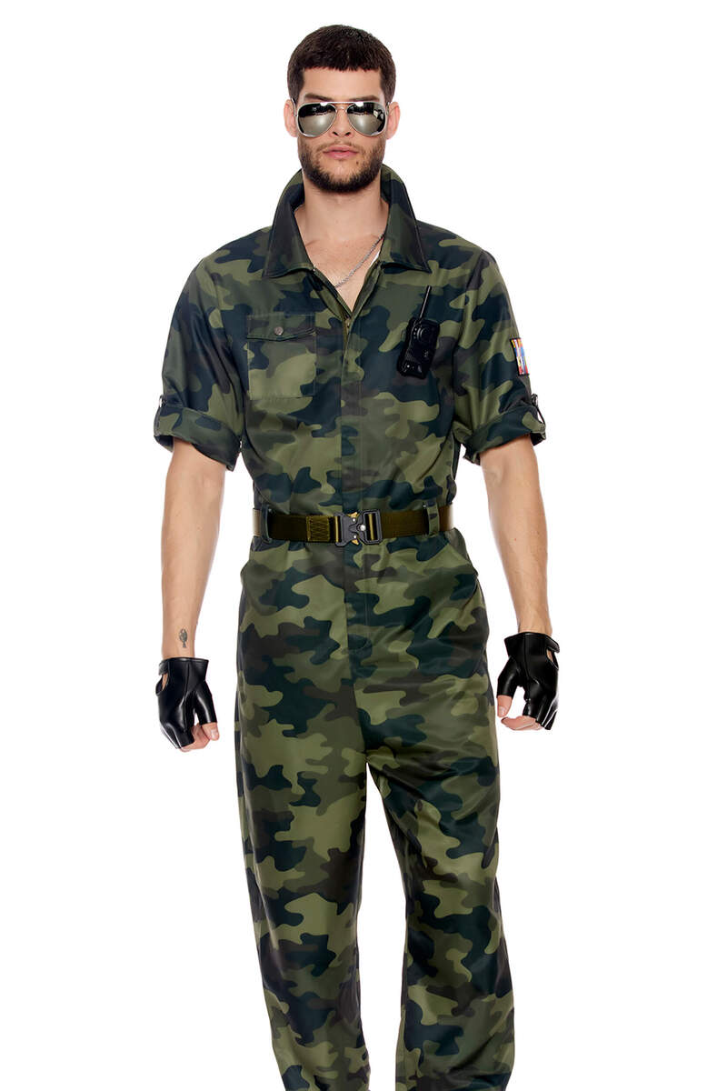 Combat Ready Men's Soldier Costume