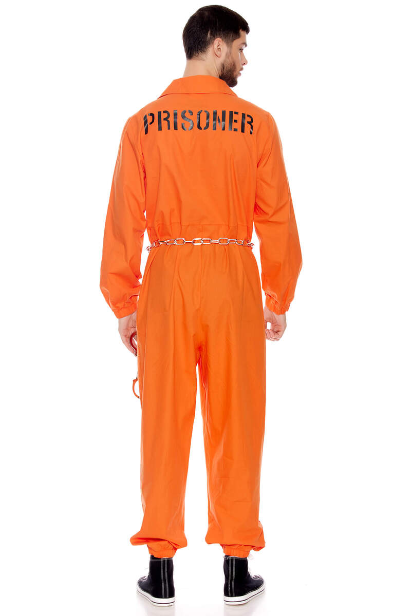 Lock It Down Men's Inmate Costume