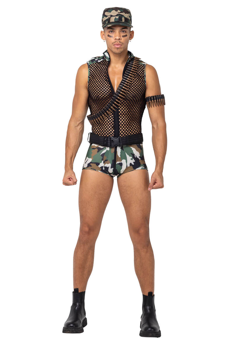 Sergeant Stud Army Costume