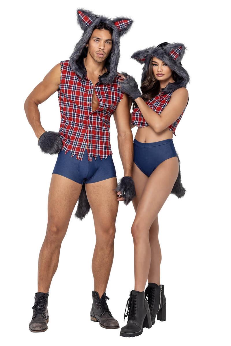 Men's Full Moon Werewolf Costume
