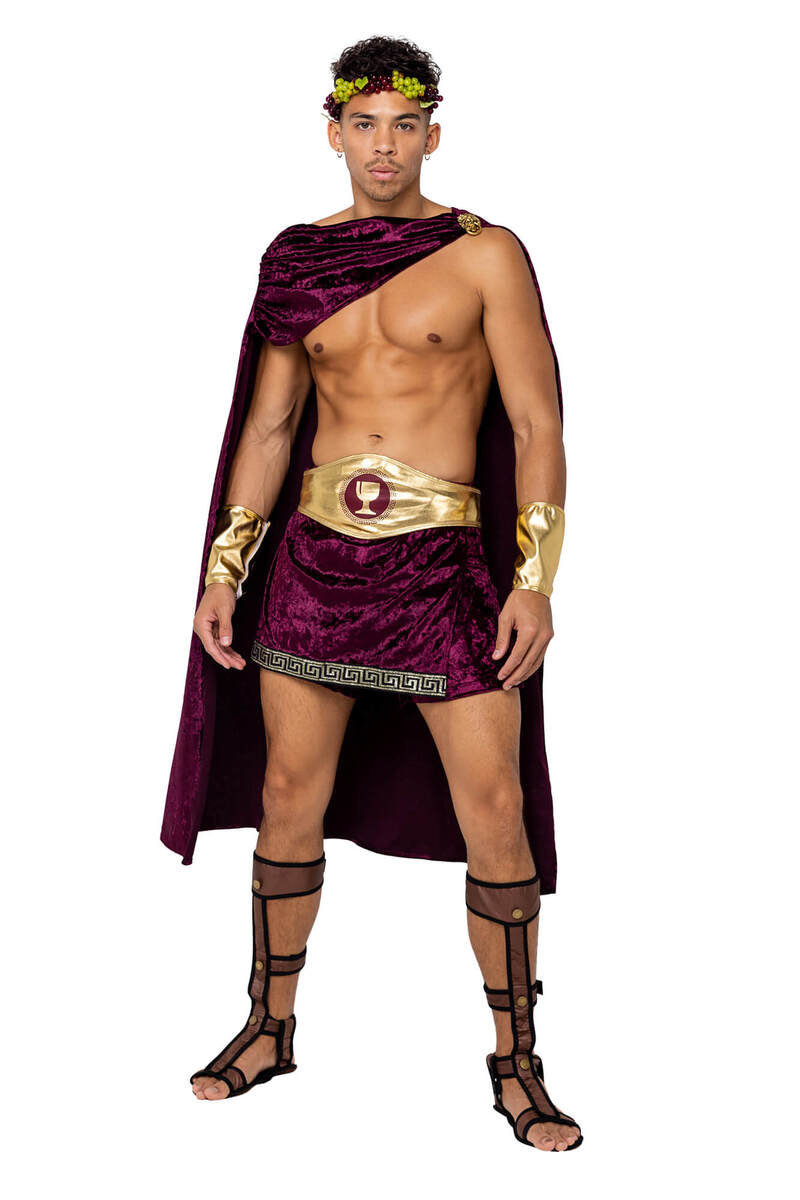 God of Wine Men's Costume