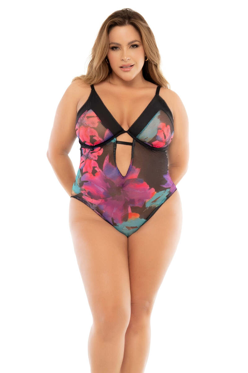 Plus Size Dream Flower Teddy