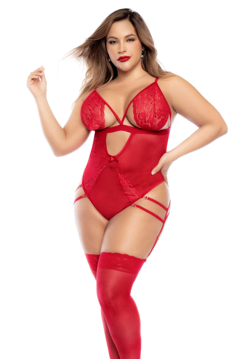 Plus Size Captivating Romance Bodysuit