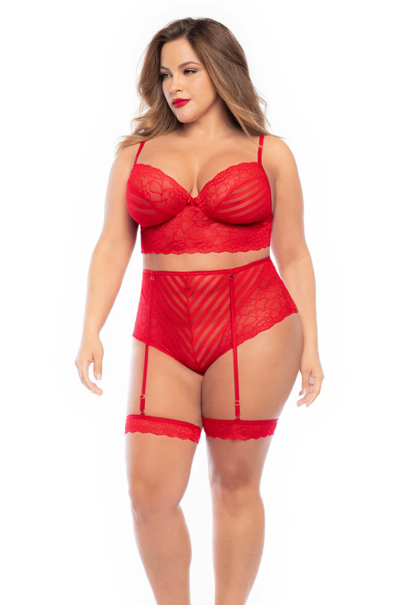 Plus Size Indulgence Lingerie Set