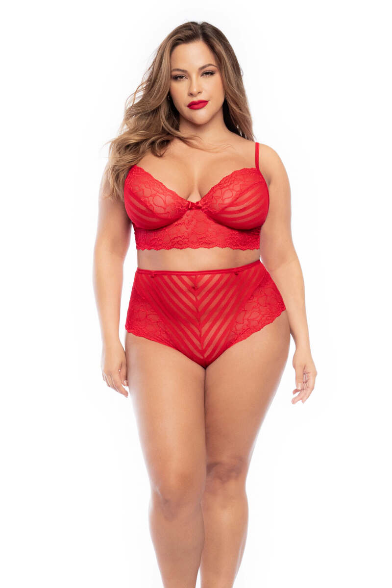 Plus Size Indulgence Lingerie Set