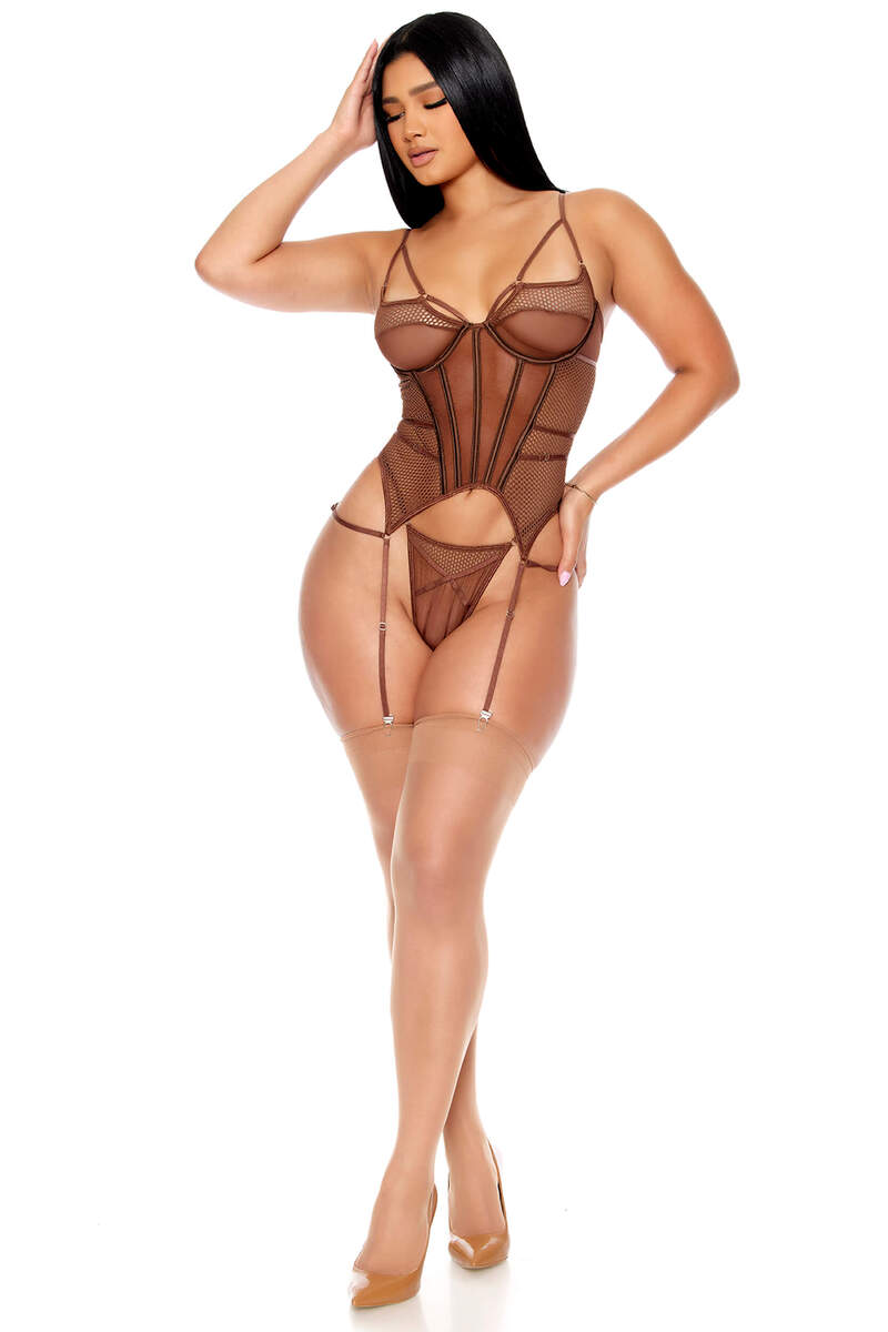 All Caught Up Bustier Set