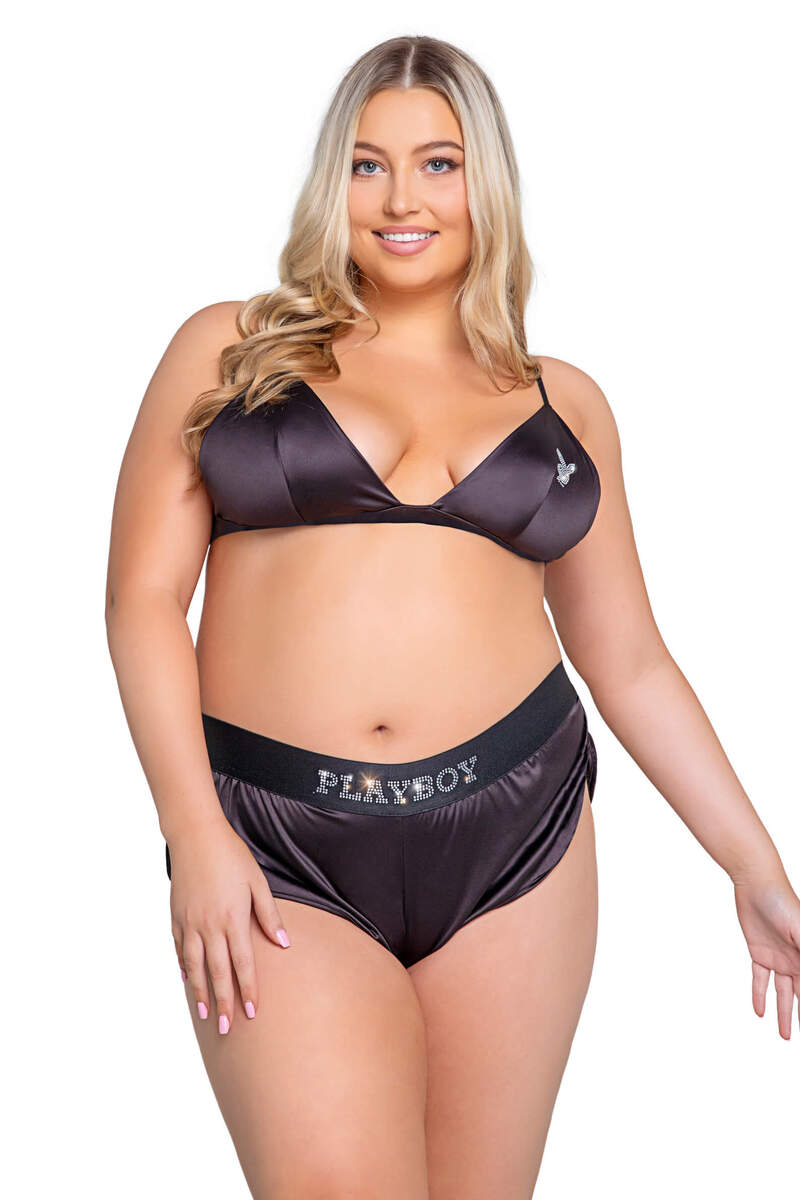 Playboy Sparkling Bunny Lingerie Set