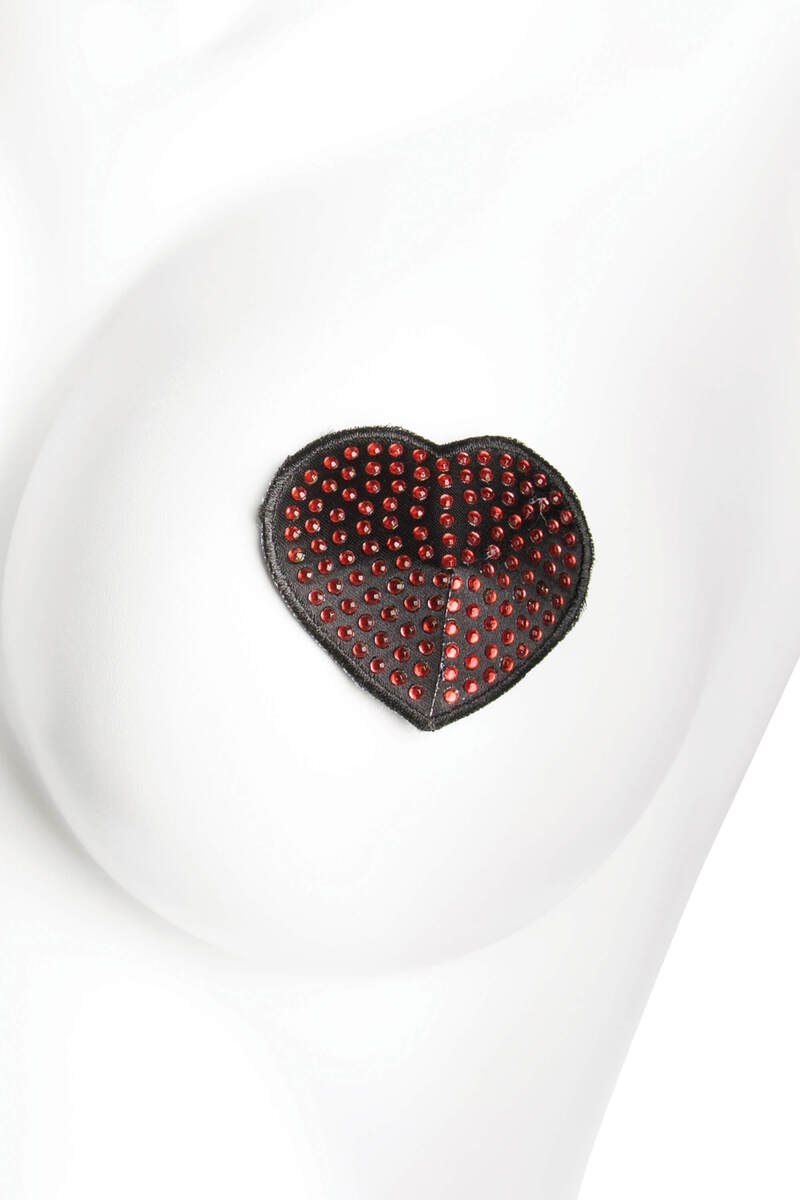 Heart Rhinestone Pasties
