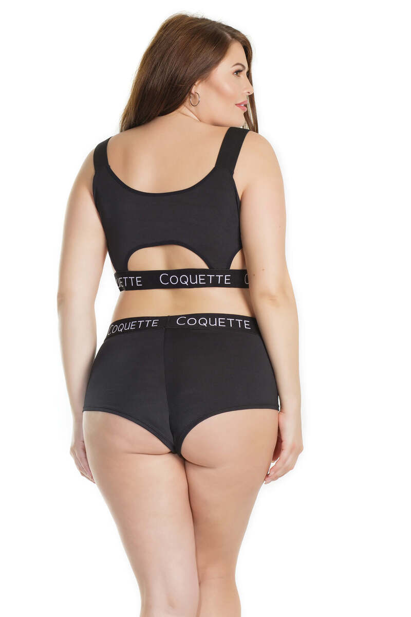 Coquette Plus Size Cutout Bralette