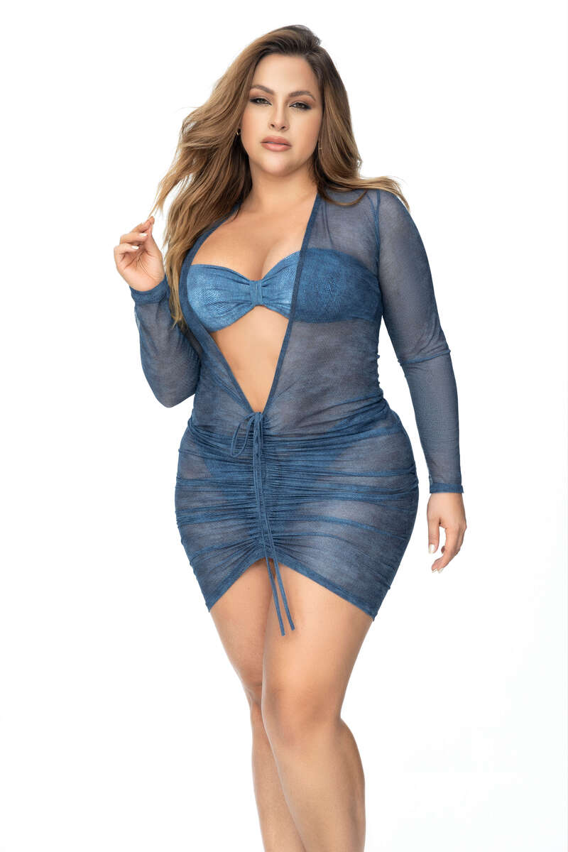 Plus Size Christie Beach Dress and Cover Up