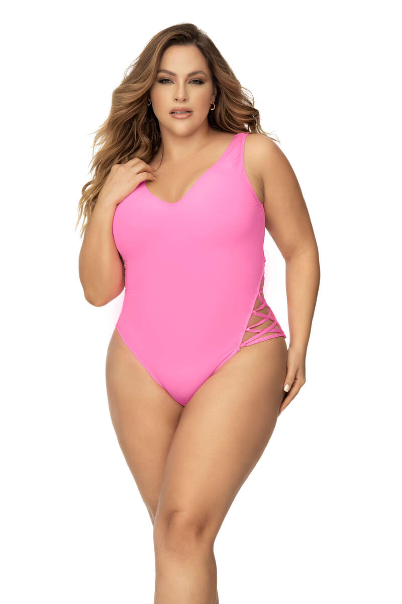 Plus Size Head Turner One Piece Swimsuit