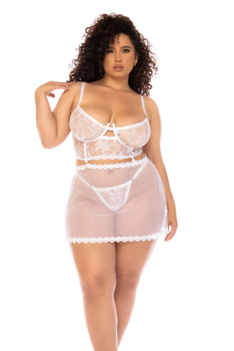 Plus Size Chic Indulgence Babydoll