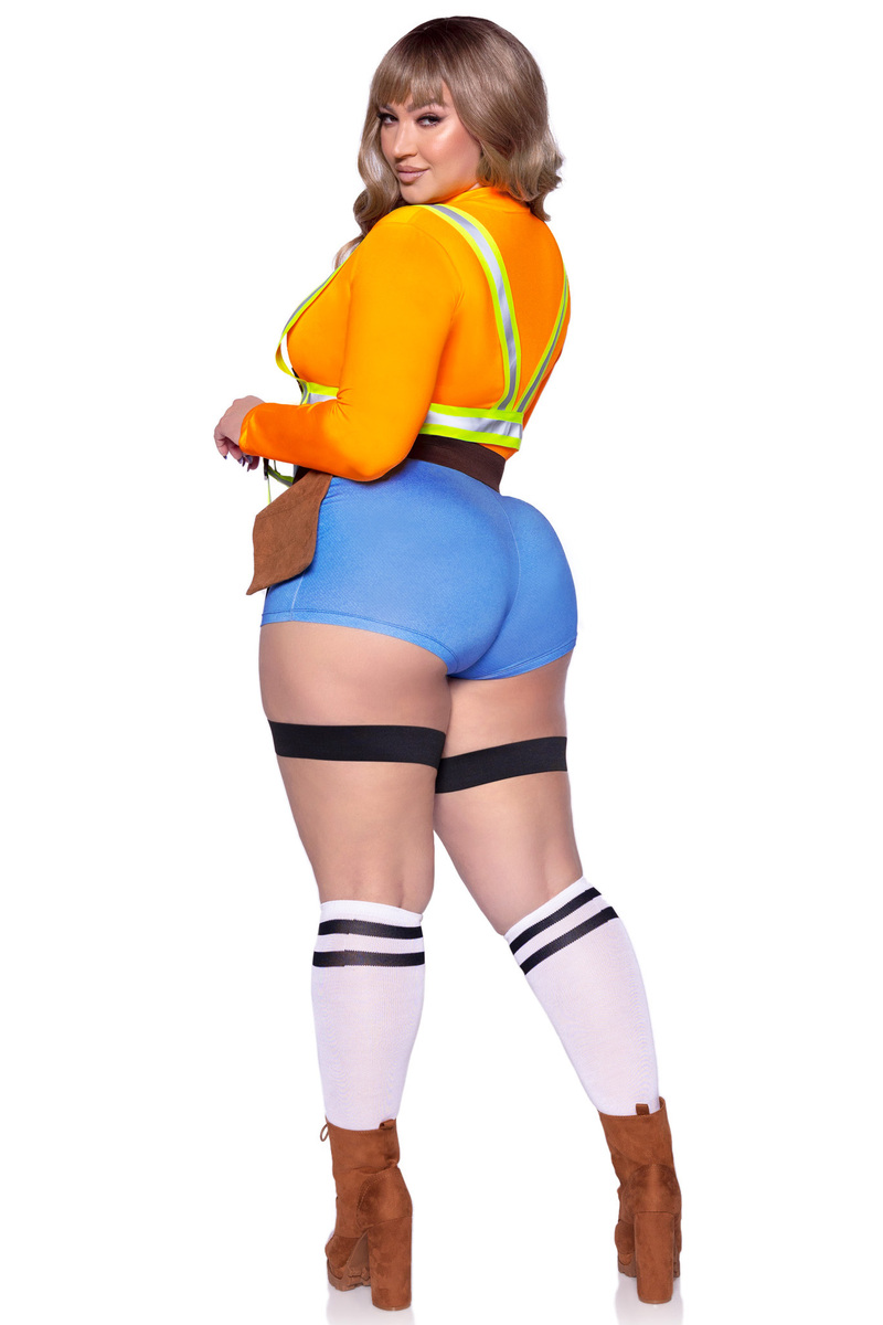 Plus Size Nailed It Construction Worker Costume