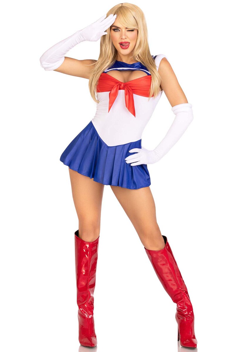 Flirty Sailor Costume Front