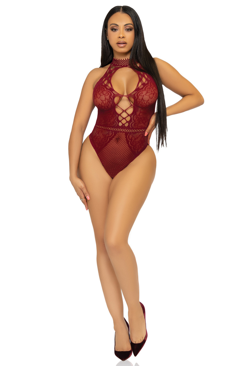 Bringing The Heat Lace Bodysuit
