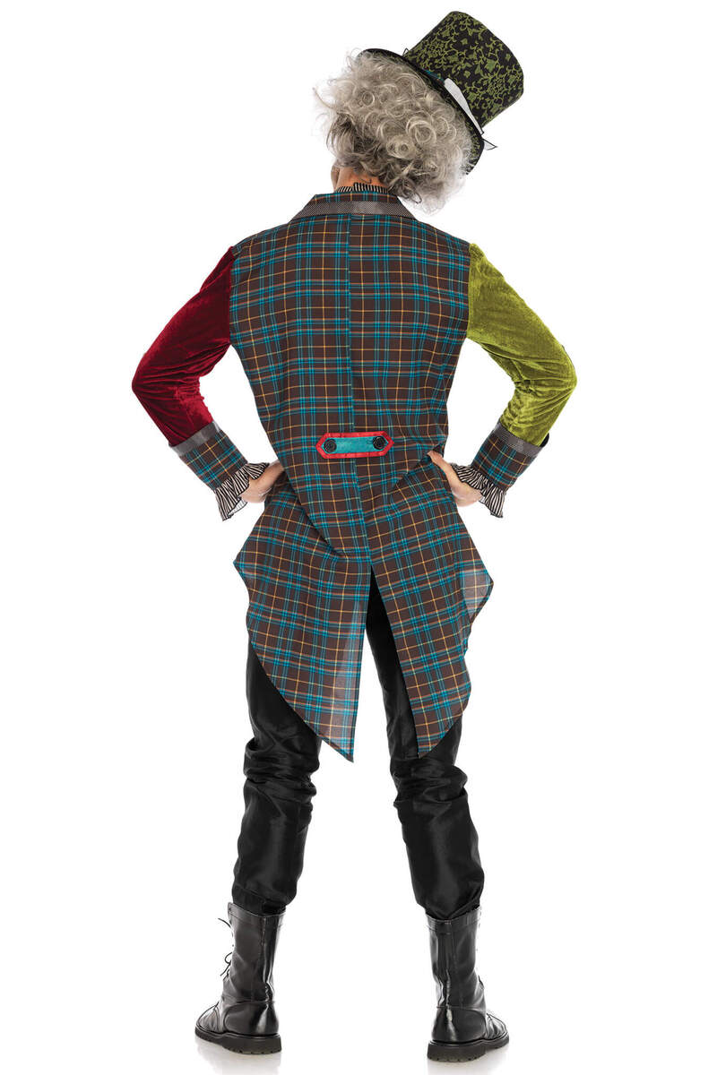 Deluxe Mad Hatter Men's Costume Back
