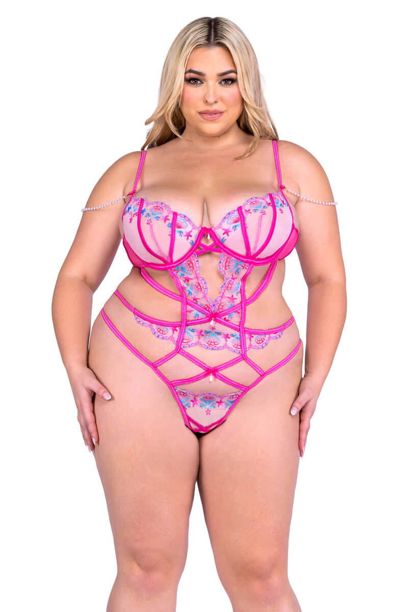 Plus Size Sultry Siren Teddy