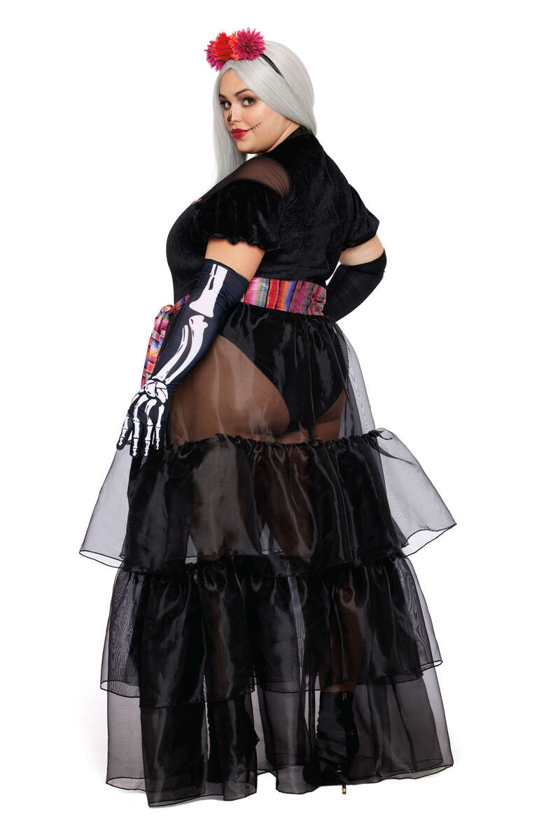 Plus Size Miss Muerte Costume