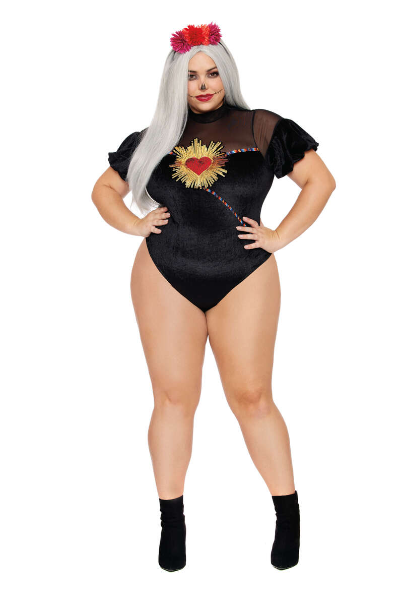 Plus Size Miss Muerte Costume
