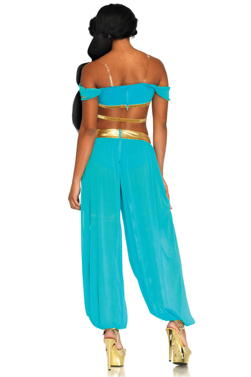 Oasis Princess Costume Blue Back