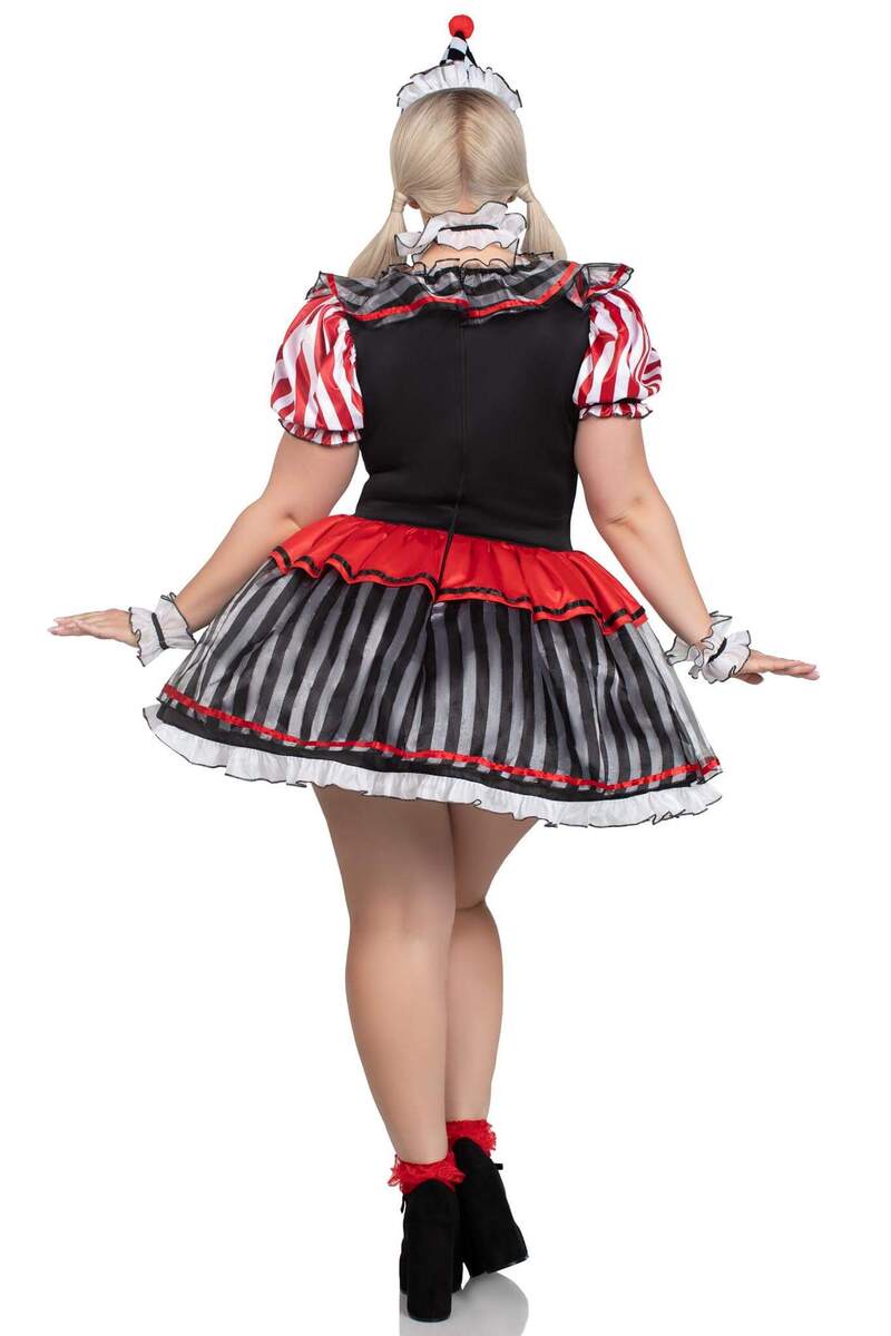 Plus Size Darling Harlequin Costume