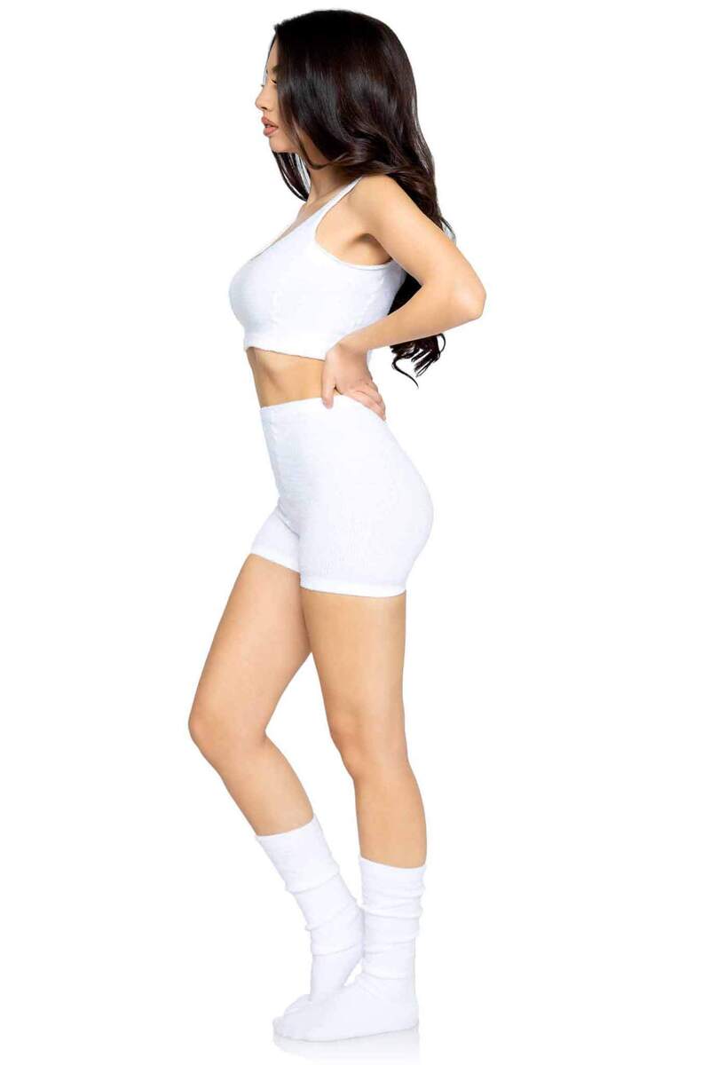 Ultra-Soft Cozy Knit Lingerie Sleepwear Set