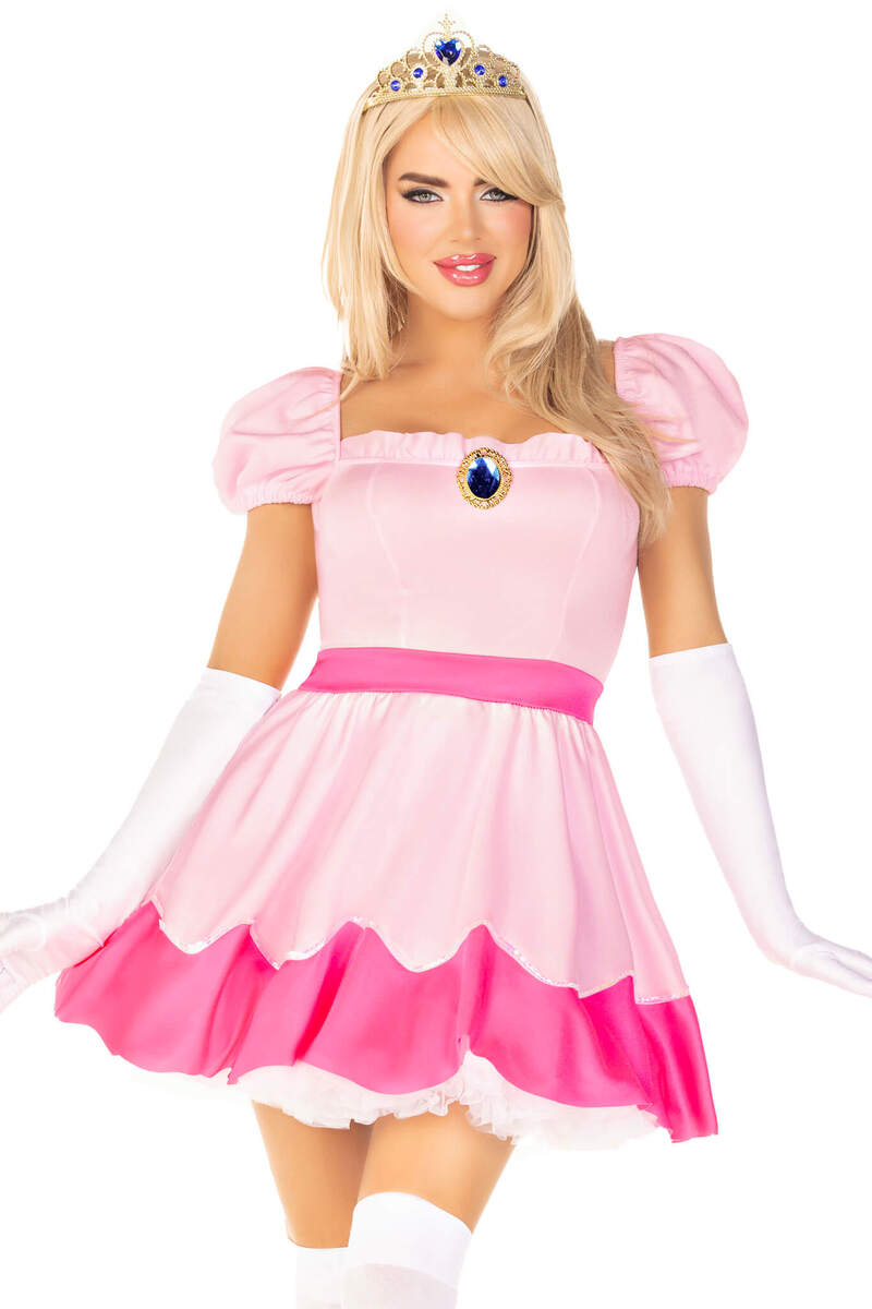 Pink Princess Costume Front Zoom