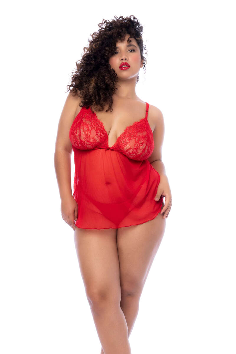 Plus Size Simply Romantic Babydoll