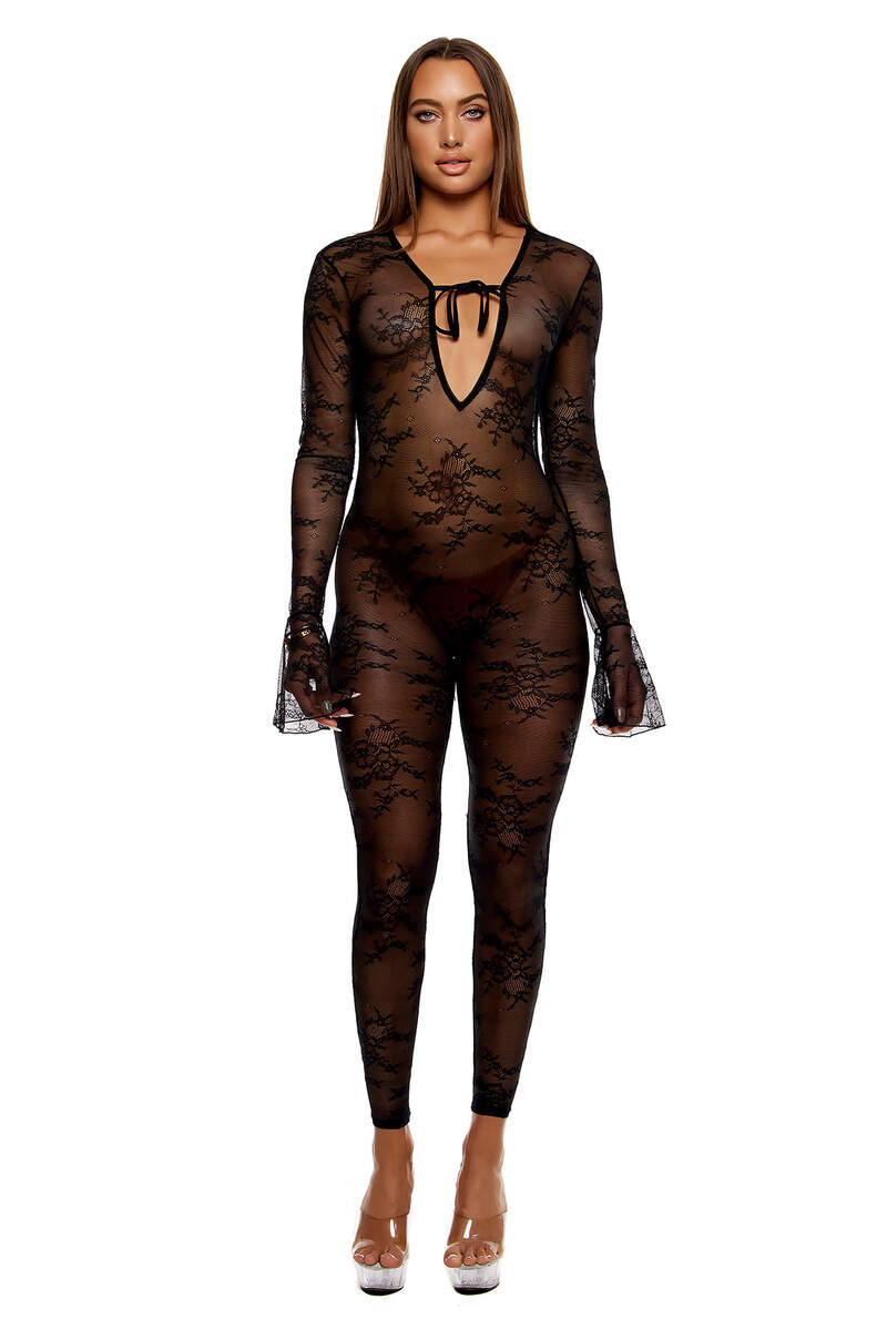 Take It Easy Lace Jumpsuit