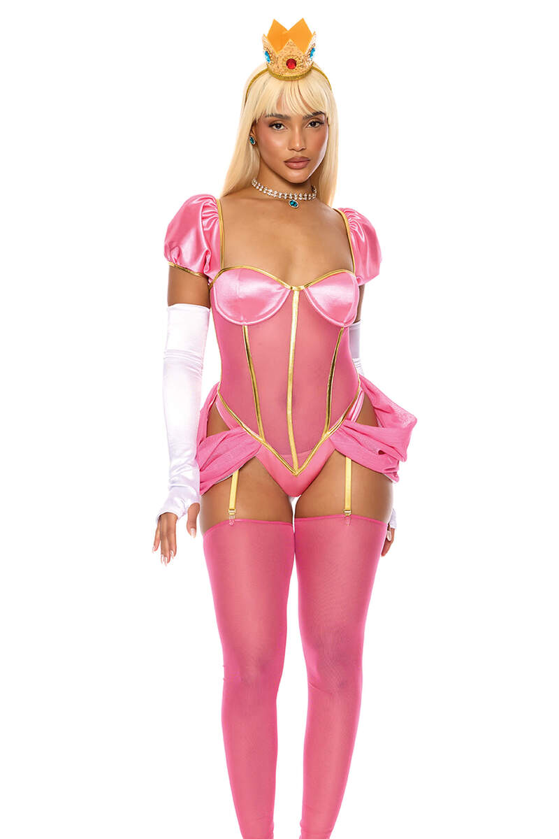 Just Peachy Video Game Costume
