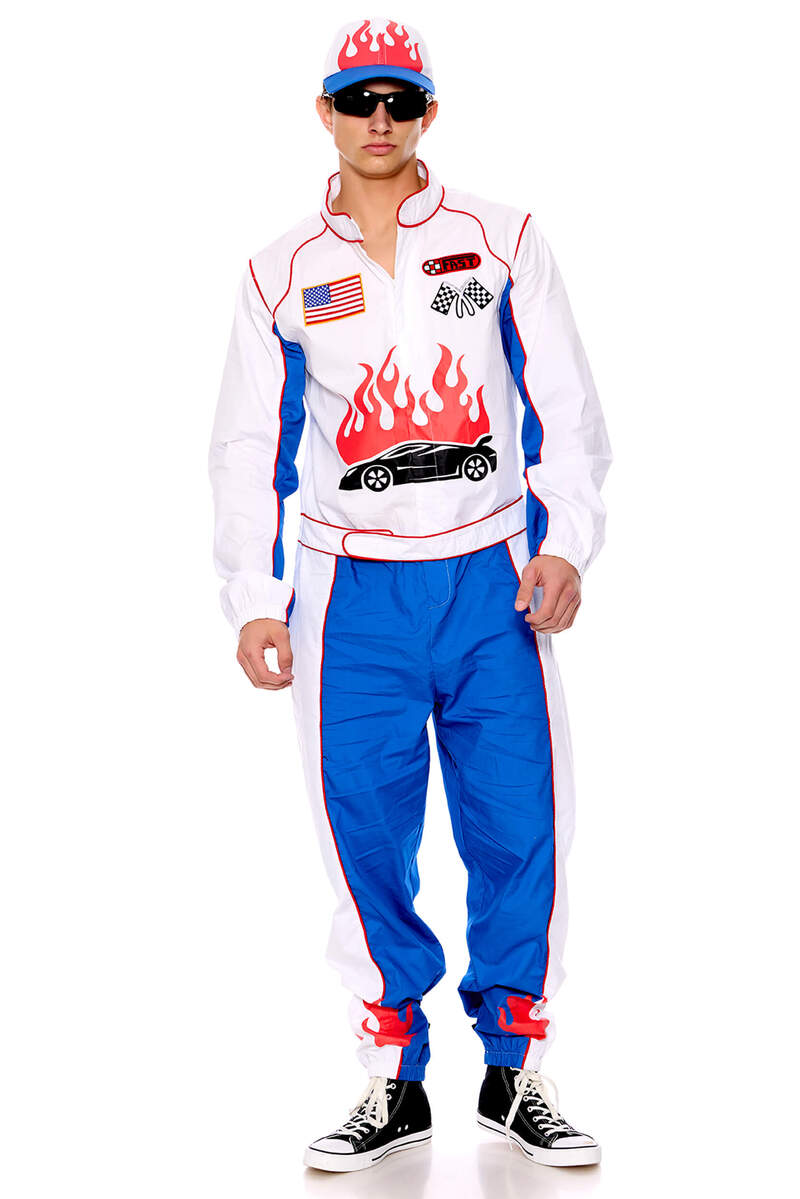 Formula Won Men's Racer Costume