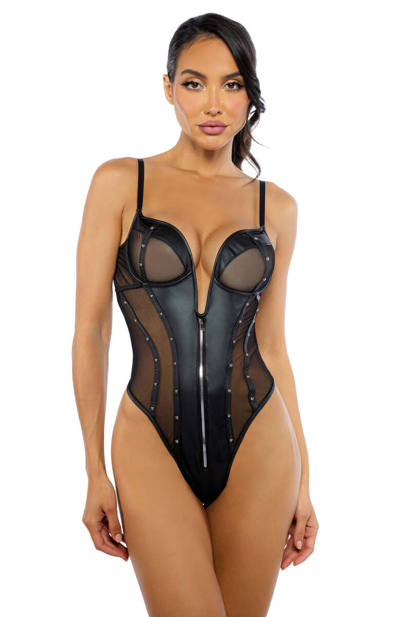 Lust & Leather Teddy